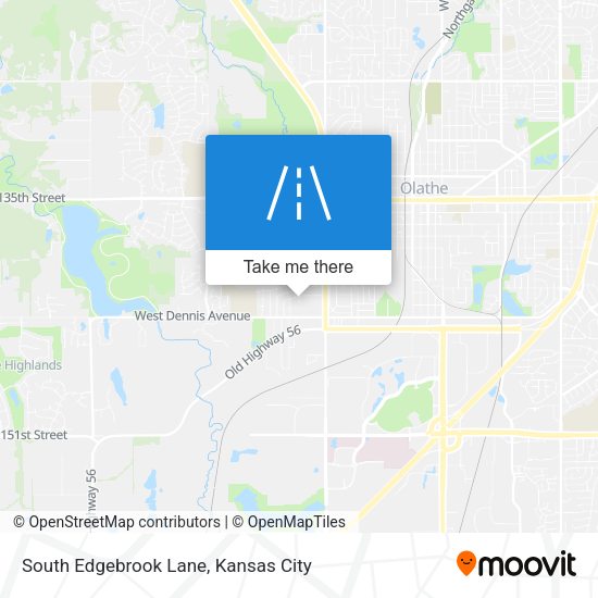 South Edgebrook Lane map