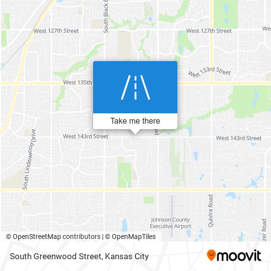 South Greenwood Street map