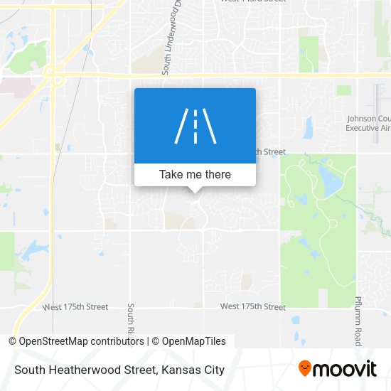 South Heatherwood Street map