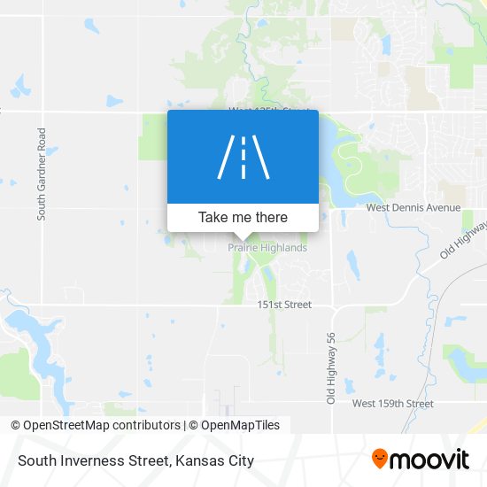 Mapa de South Inverness Street