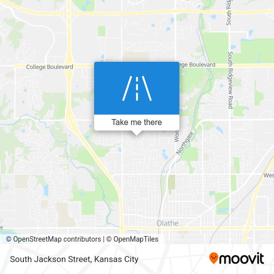 Mapa de South Jackson Street