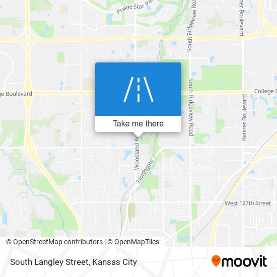 Mapa de South Langley Street