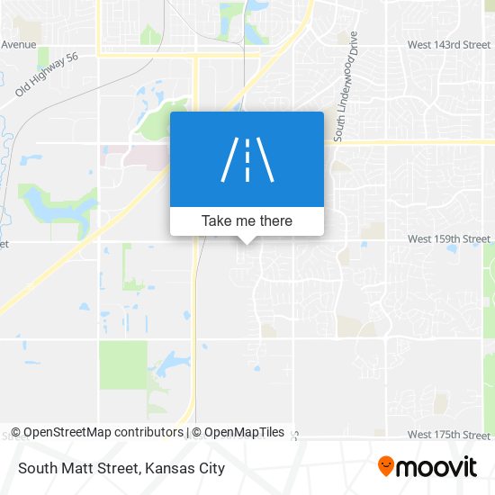 Mapa de South Matt Street