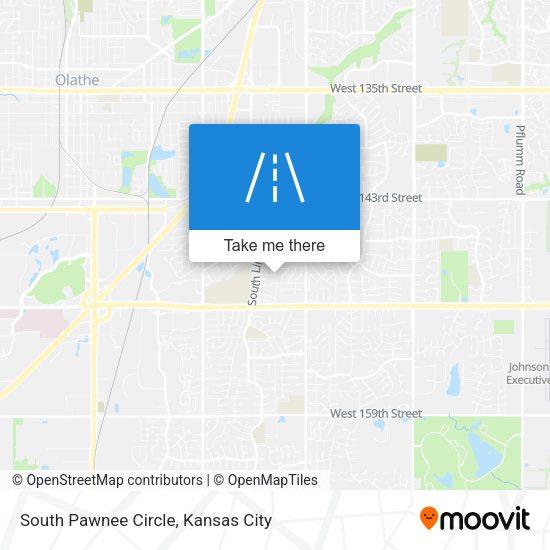 Mapa de South Pawnee Circle