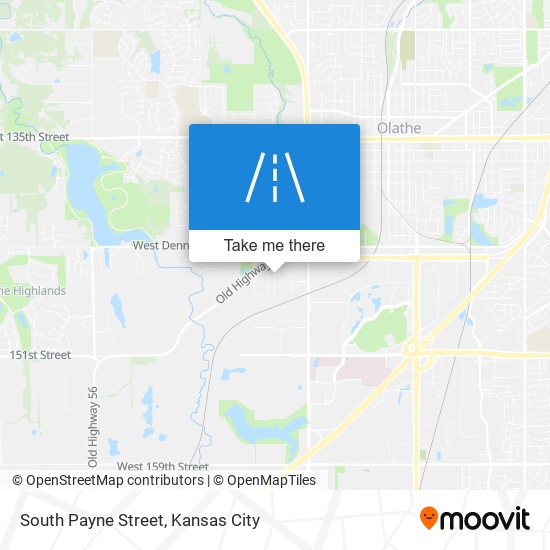 South Payne Street map