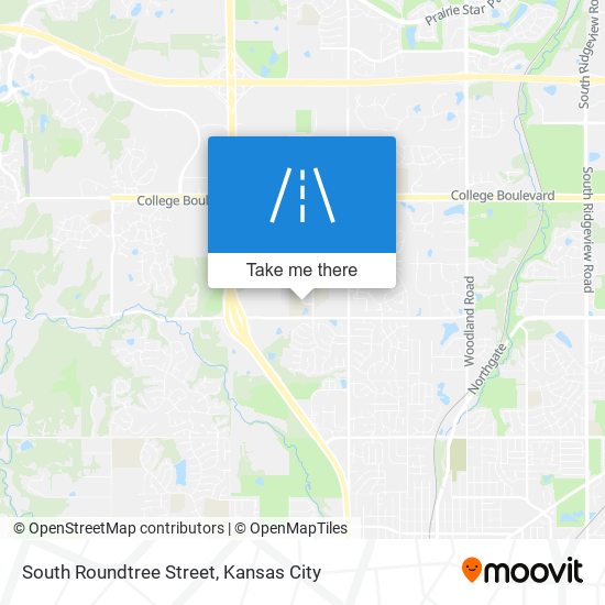 South Roundtree Street map