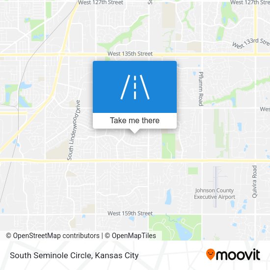 South Seminole Circle map