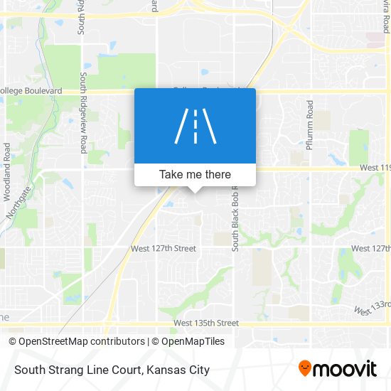 South Strang Line Court map