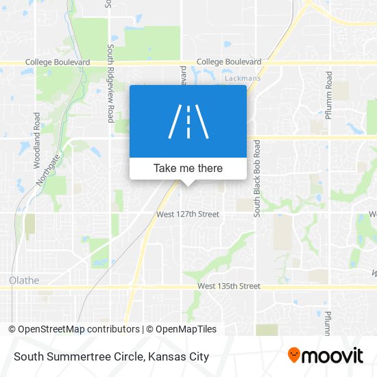 South Summertree Circle map