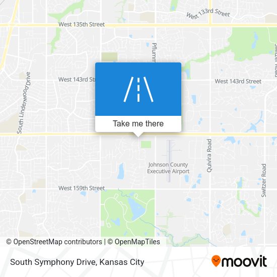 South Symphony Drive map