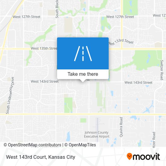 Mapa de West 143rd Court