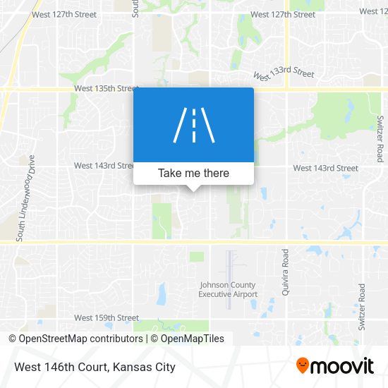 West 146th Court map