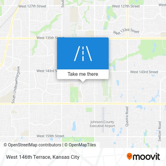 Mapa de West 146th Terrace