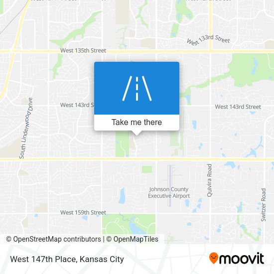 Mapa de West 147th Place