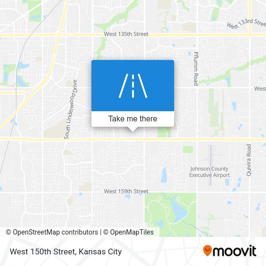 West 150th Street map