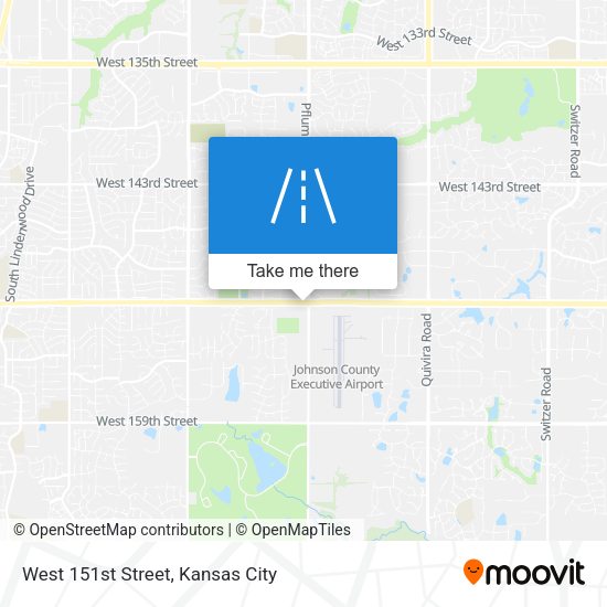 West 151st Street map