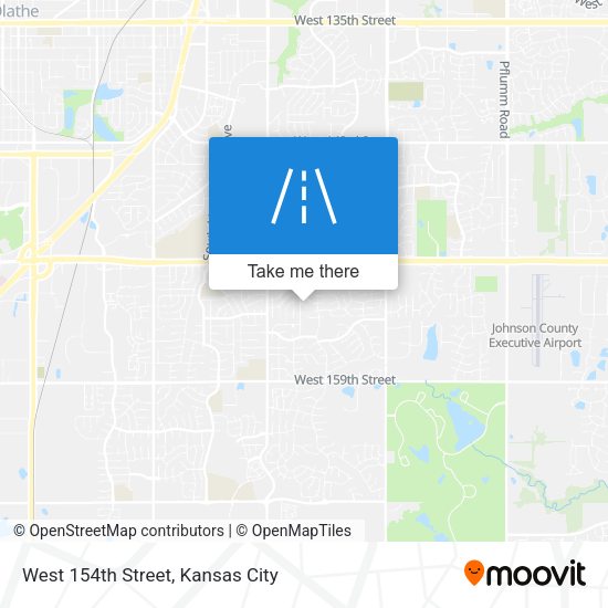 Mapa de West 154th Street