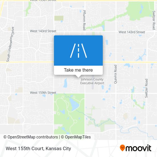 Mapa de West 155th Court