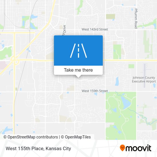 Mapa de West 155th Place