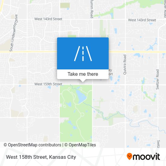 Mapa de West 158th Street