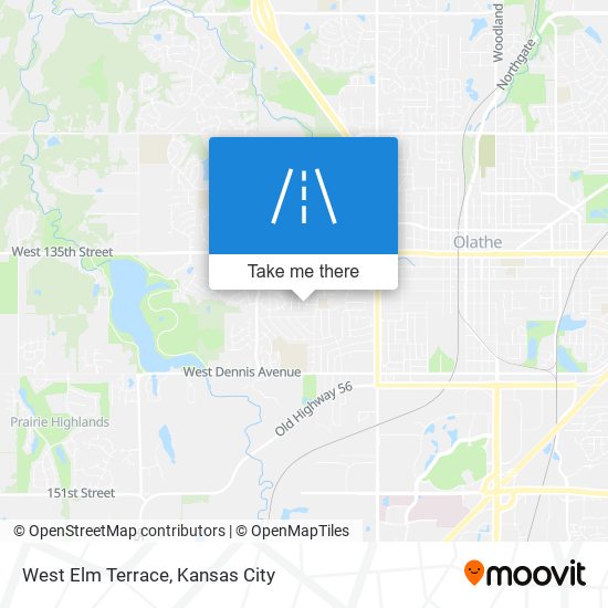 West Elm Terrace map