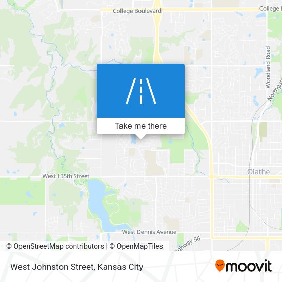 Mapa de West Johnston Street