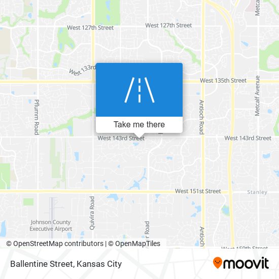 Ballentine Street map