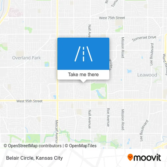 Belair Circle map