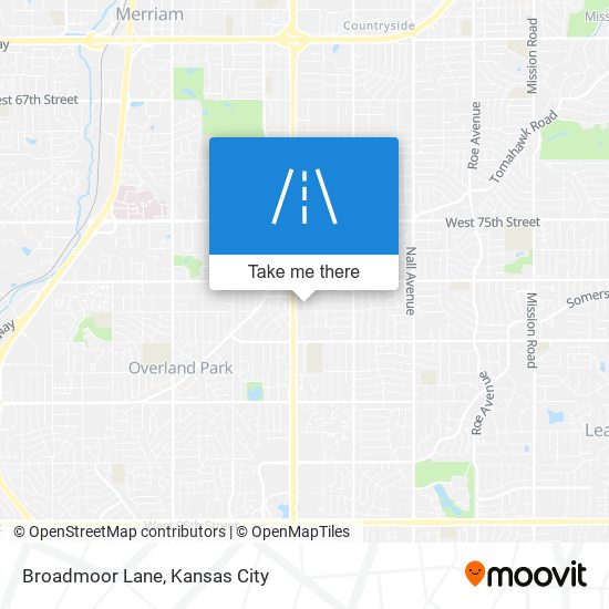 Mapa de Broadmoor Lane