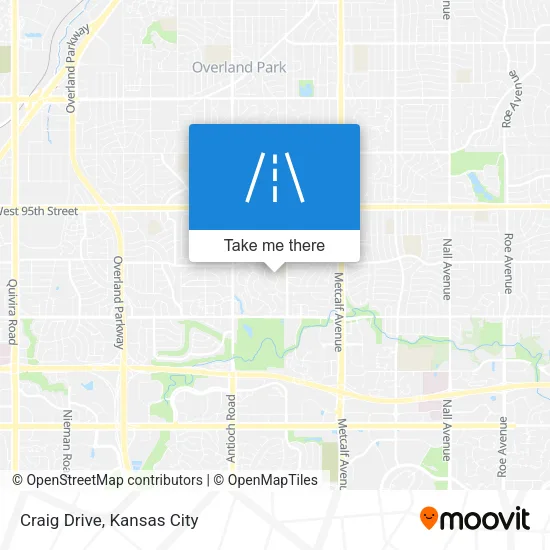 Craig Drive map