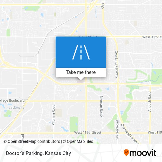Doctor's Parking map