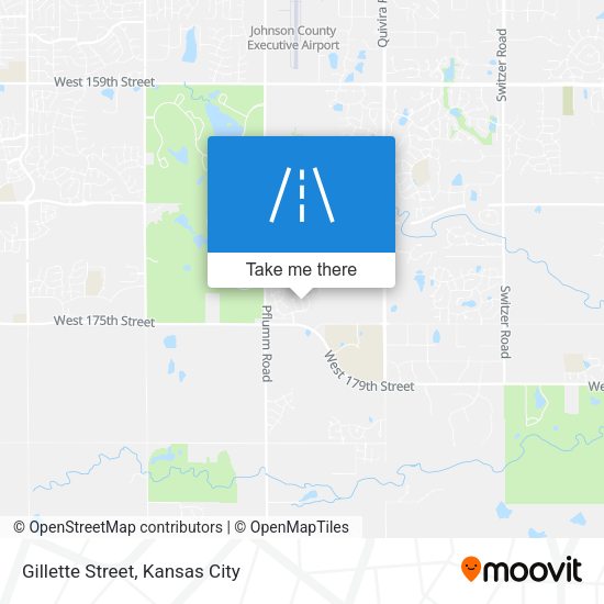 Mapa de Gillette Street
