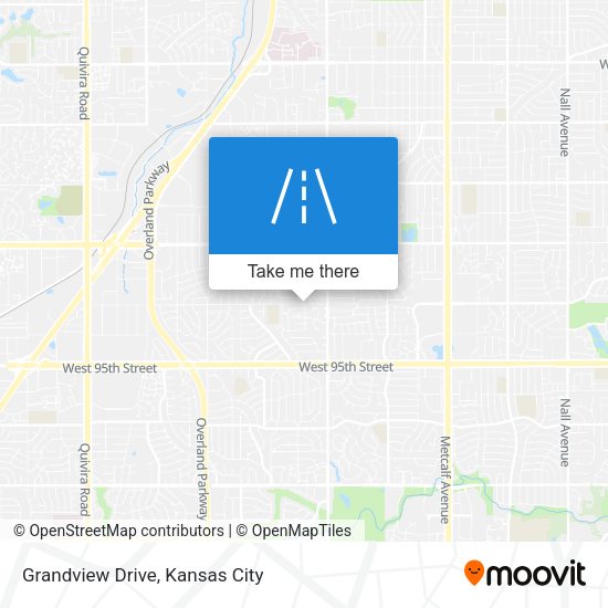 Grandview Drive map