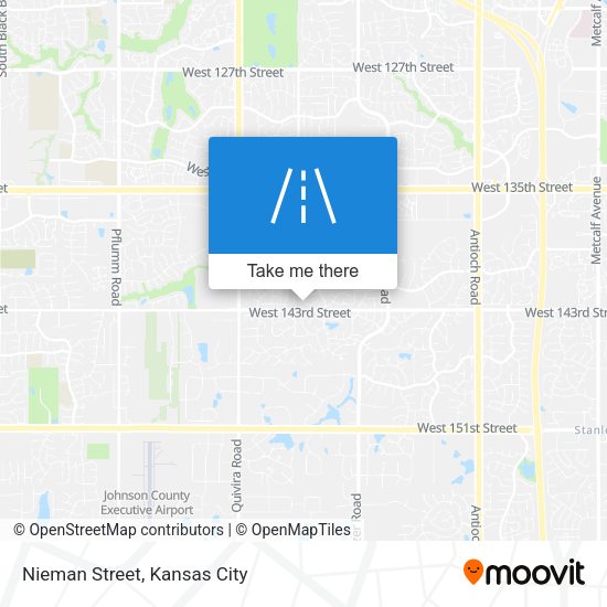 Mapa de Nieman Street