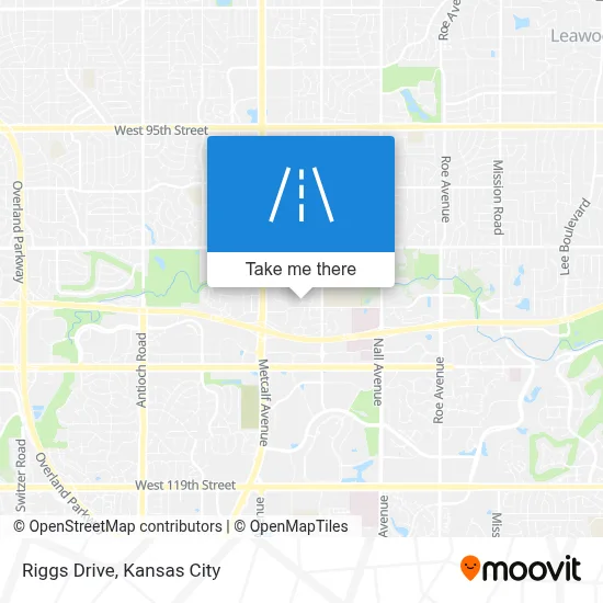 Riggs Drive map