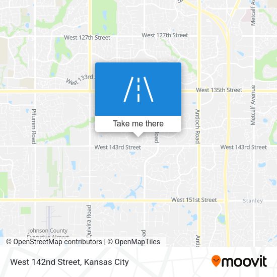 West 142nd Street map