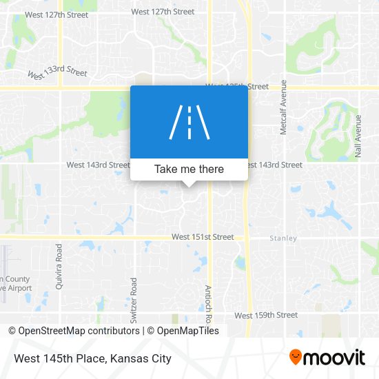 Mapa de West 145th Place