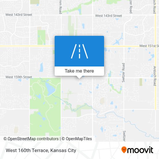 Mapa de West 160th Terrace