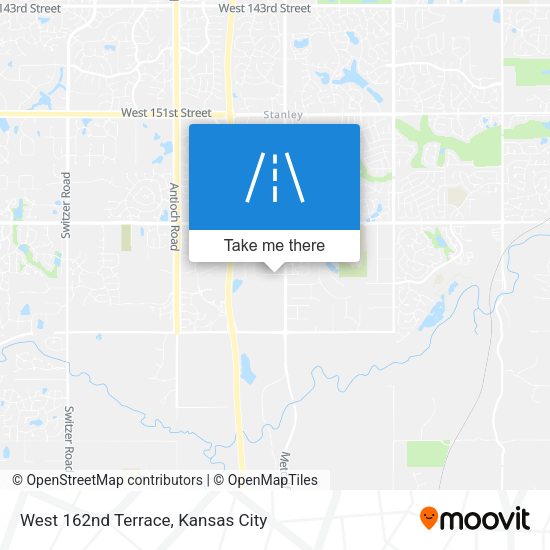 Mapa de West 162nd Terrace