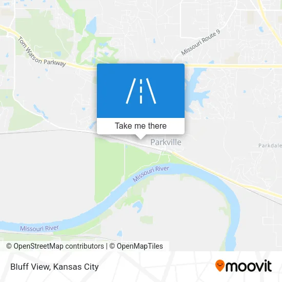 Bluff View map