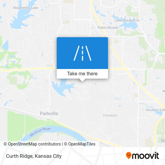 Curth Ridge map