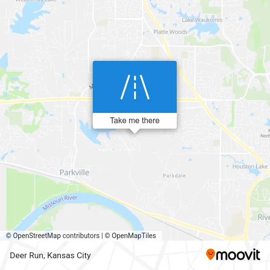 Deer Run map