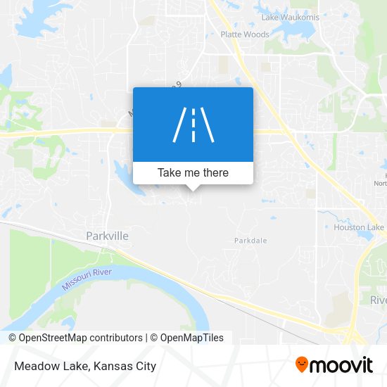 Mapa de Meadow Lake