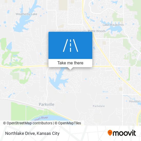 Northlake Drive map