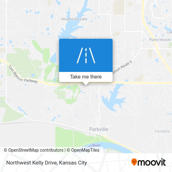 Mapa de Northwest Kelly Drive