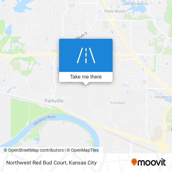 Mapa de Northwest Red Bud Court