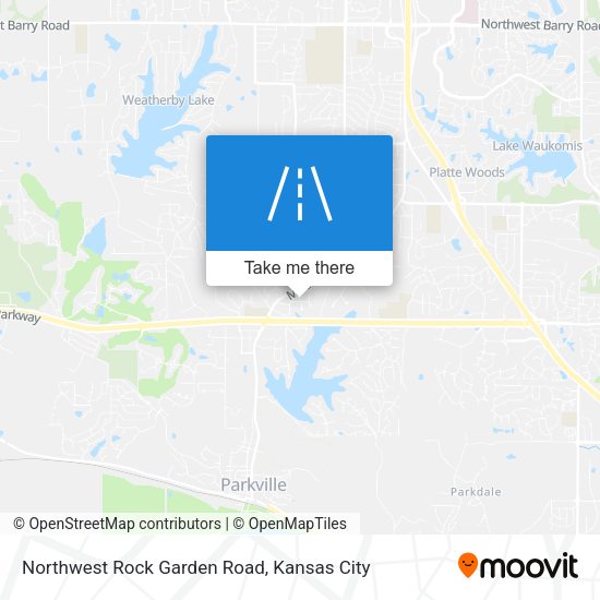 Mapa de Northwest Rock Garden Road