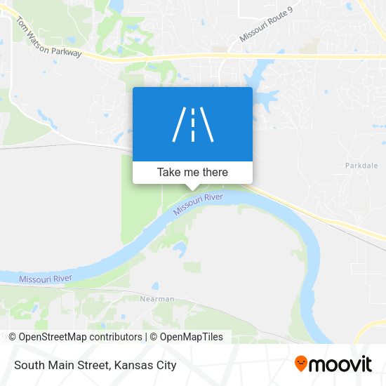South Main Street map