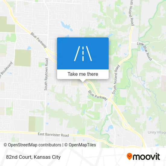 82nd Court map