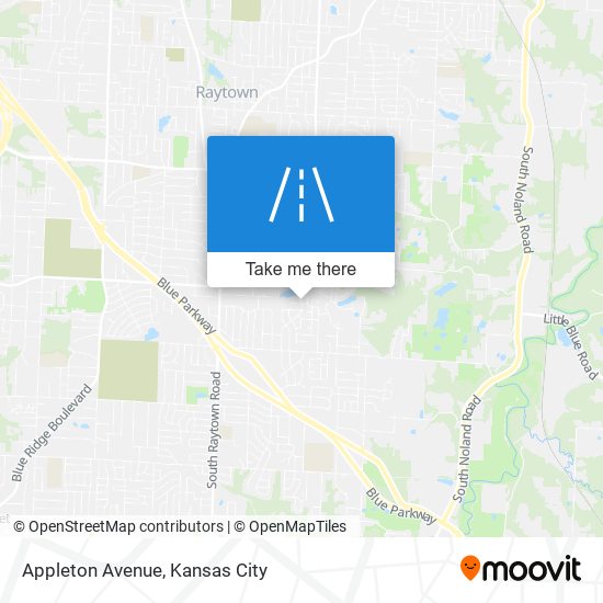 Appleton Avenue map